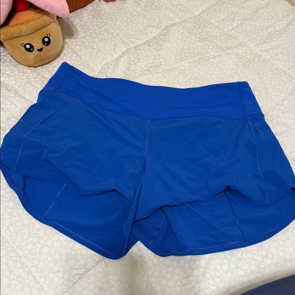 Lululemon Blue Athletic Shorts